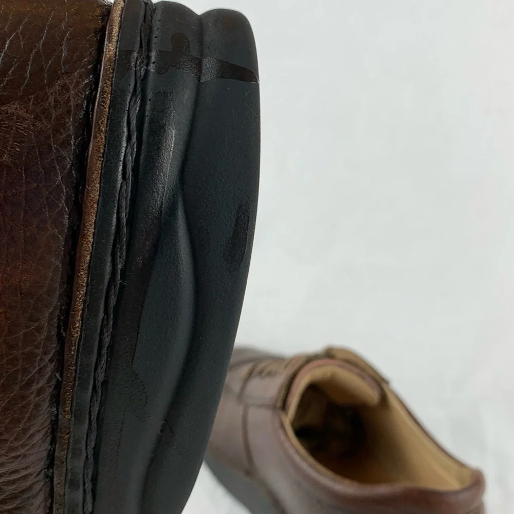 Finn‎ Comfort Men's Shoes Brown Leather Oxford Shoes Sz 9.5 W Made In Germany